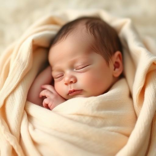 Nurtandem Home screen showing a fictional baby profile